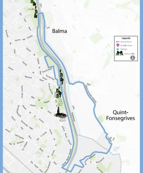 Course à pied toulouse Plaine Marcaissonne