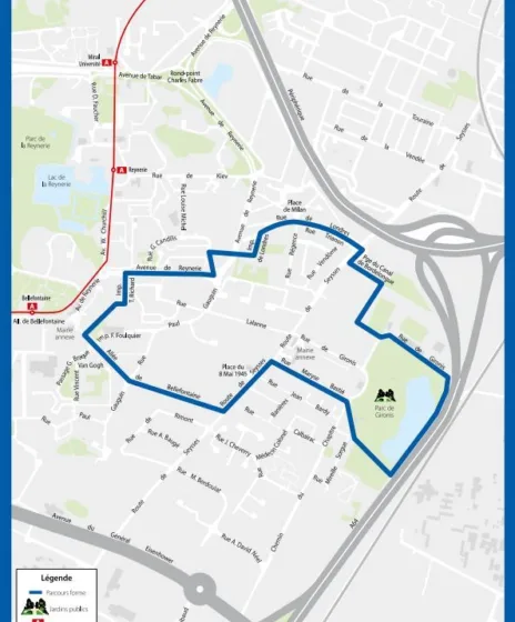 Course à pied toulouse Parc de Gironis