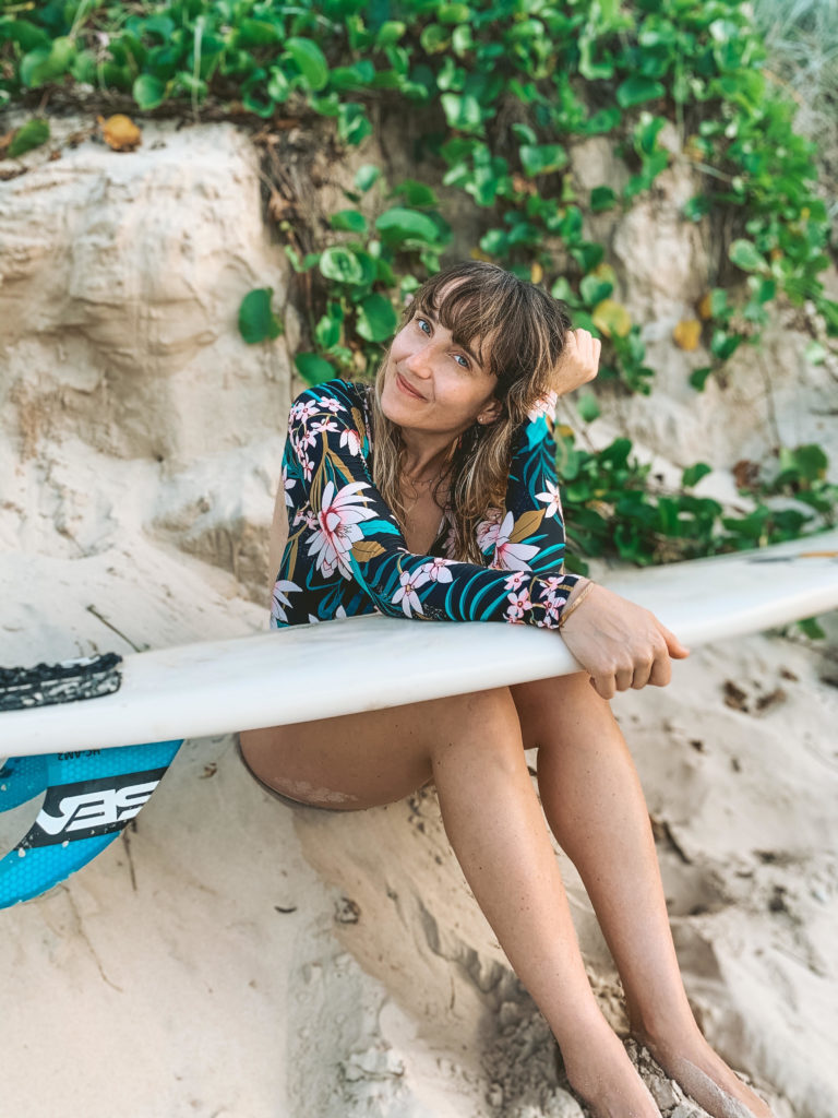 Femme surf Barbara 1