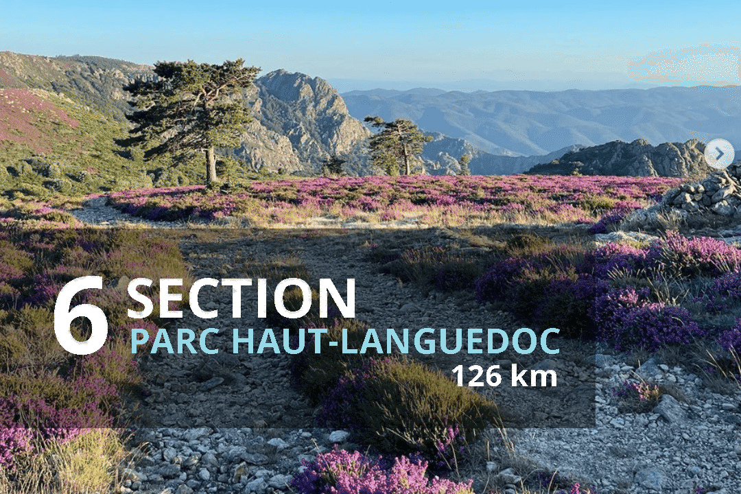 Hexa Trek randonnée longue distance France Haut Languedoc
