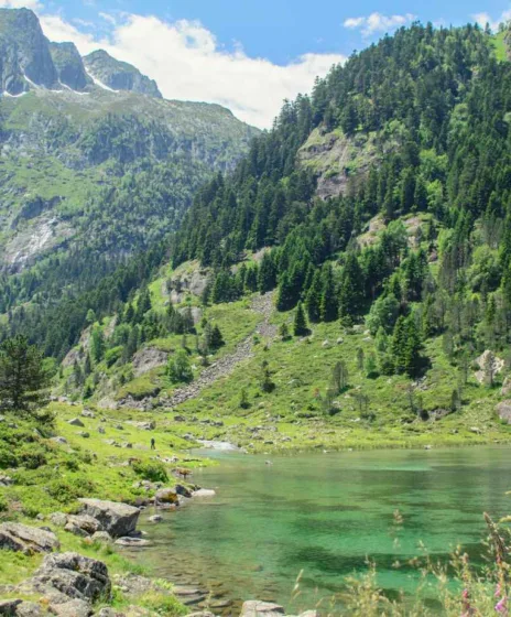 Lac de montagne Pyrénées 4