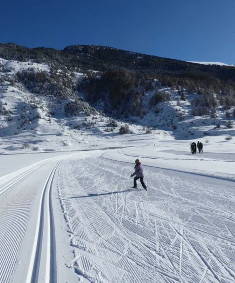 Enneigement queyras ski de fond