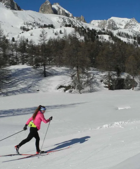 Les stations de ski de fond dans le Queyras