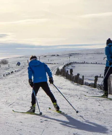 Station Ski de Fond Massif Central