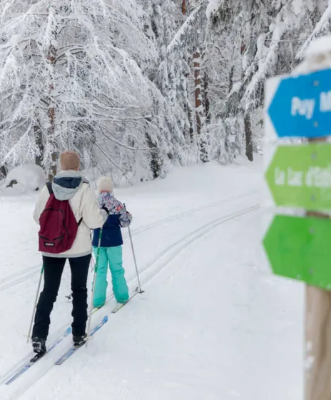 Enneigement Massif Central Ski de Fond
