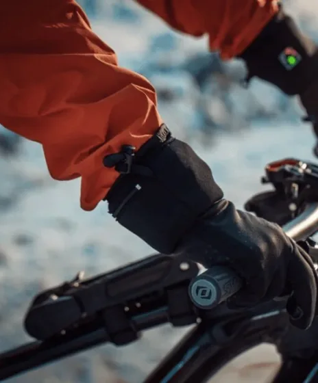 Gants chauffants vélo 1