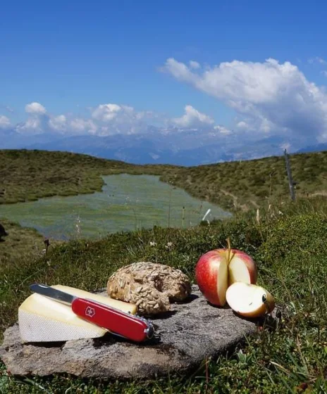 La nourriture en randonnée pause