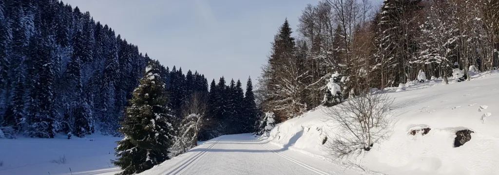 Ski de fond dans le Jura