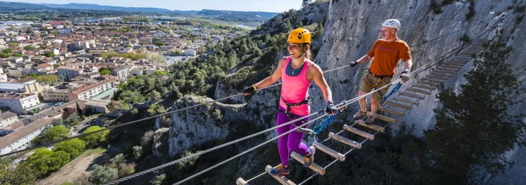 Via Ferrata autour d’Avignon