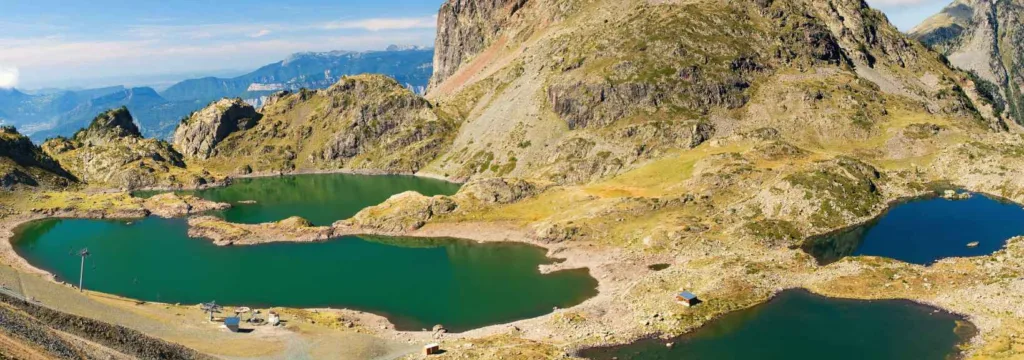 Lac de montagne Isère
