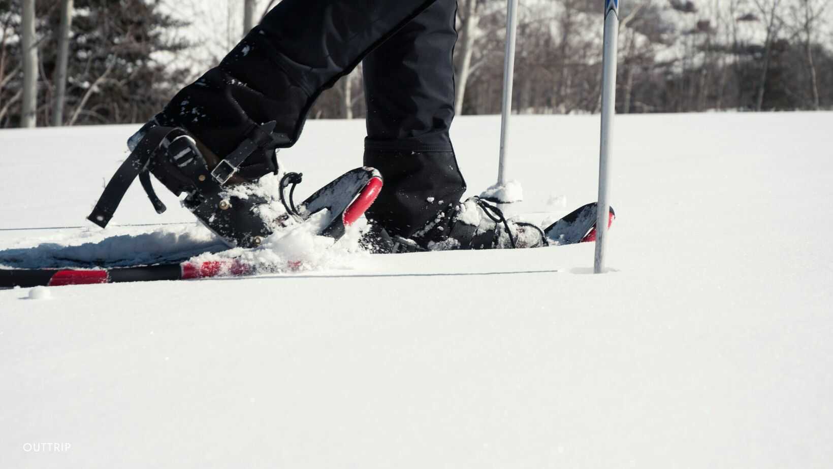 Chaussure raquette neige 4