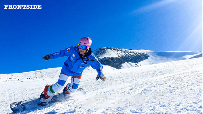 Virage frontside snow