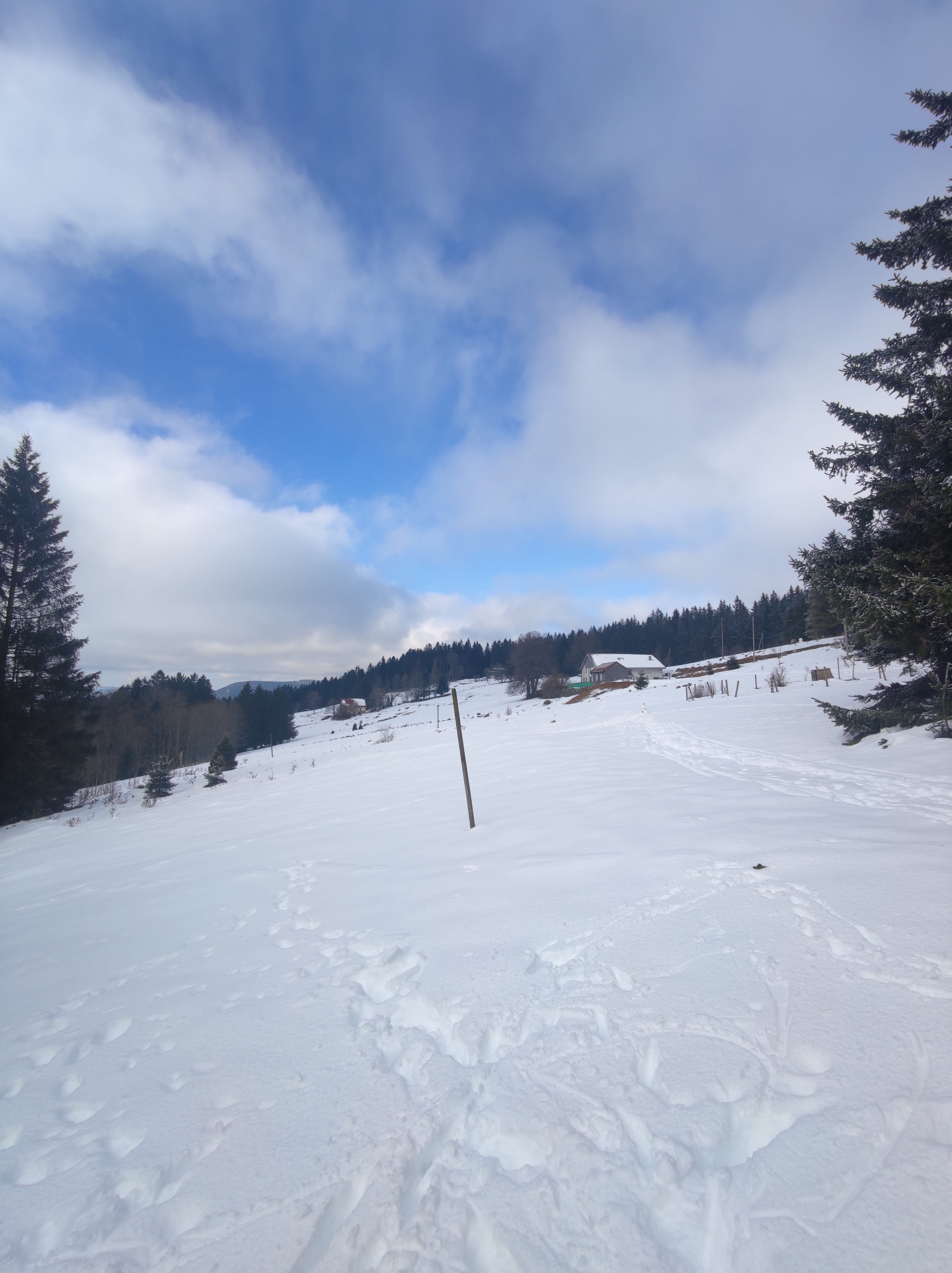 Itinéraire de Randonnée Raquettes du Bas Rupts