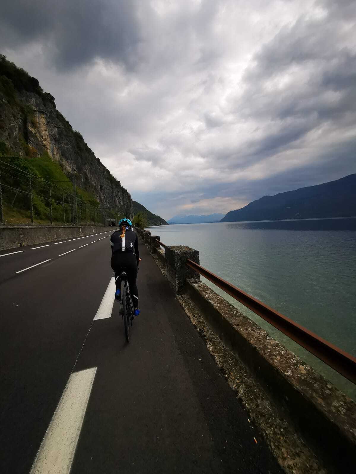 Itinéraire vélo le tour du lac du Bourget, Aix les bains