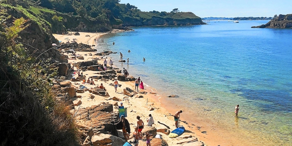 Plage de Tahiti Carantec