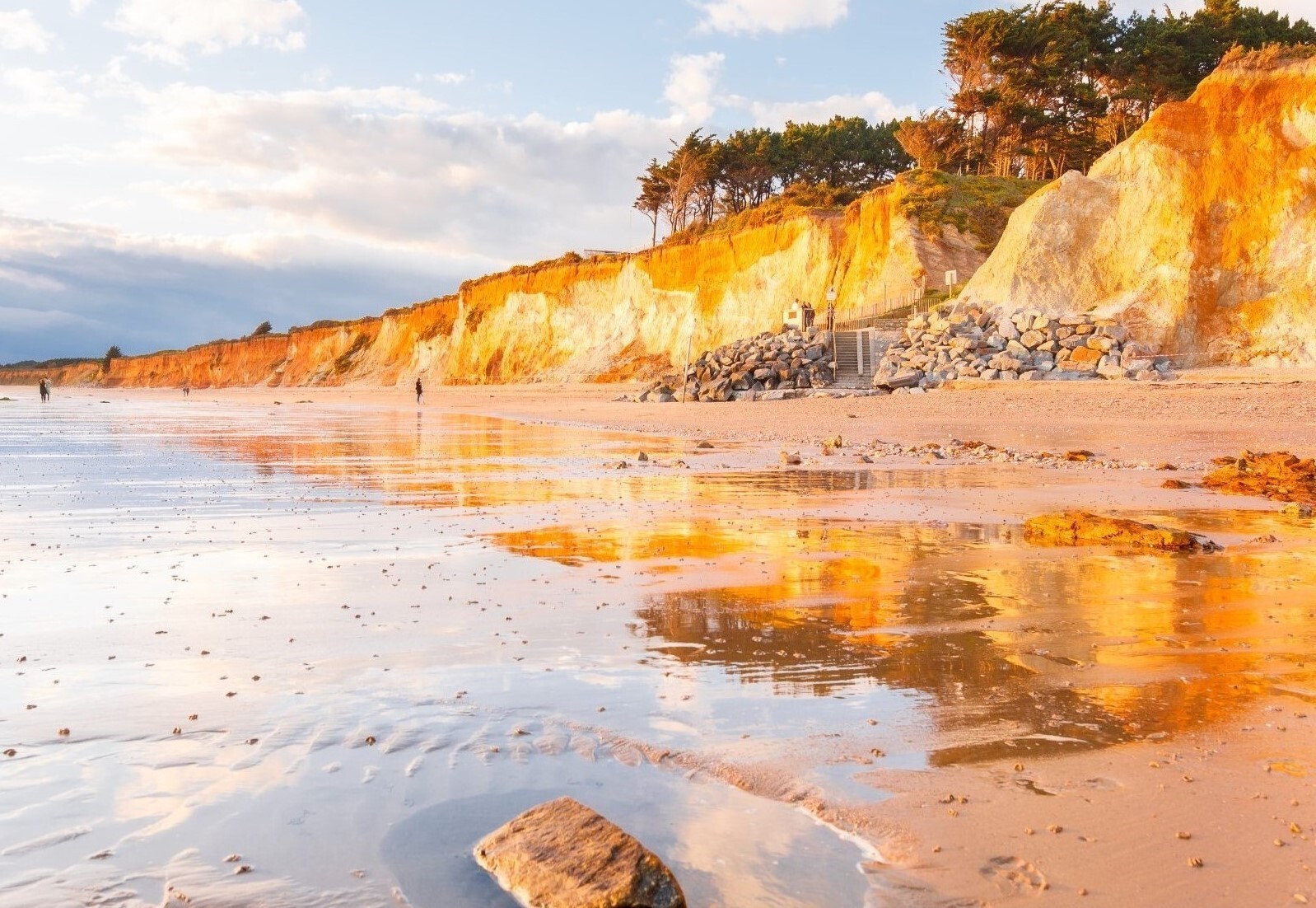 Plage de la Mine d'or parapente