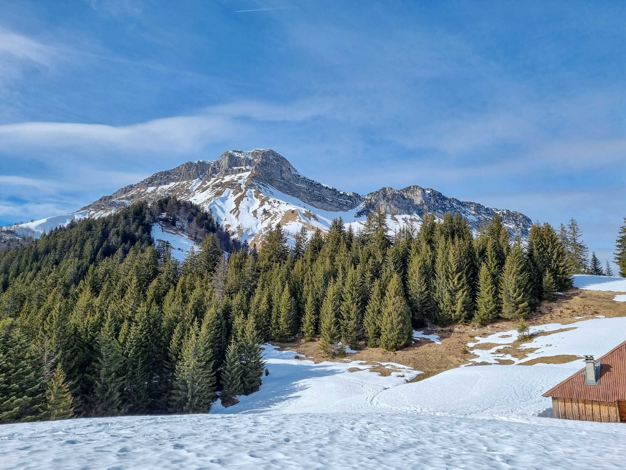 Randonnée Raquettes au Mont Pelat Bauges