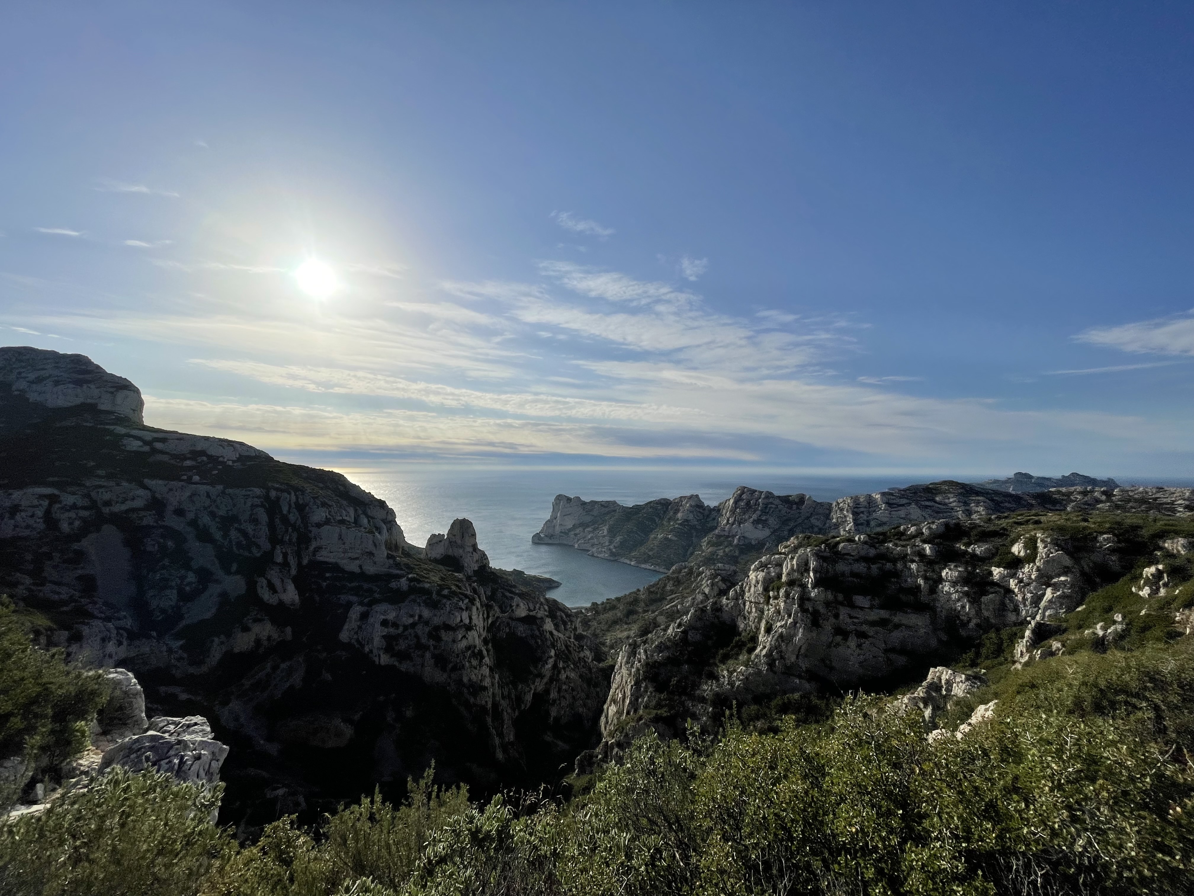Randonnée et Trail Calanques Baumettes - Morgiou - Sugiton