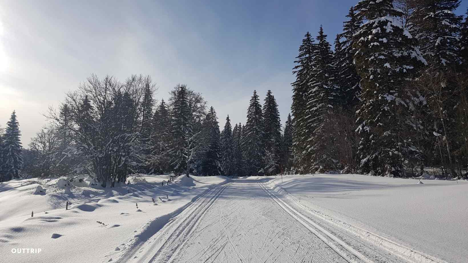 Station de ski de fond des Rousses Jura