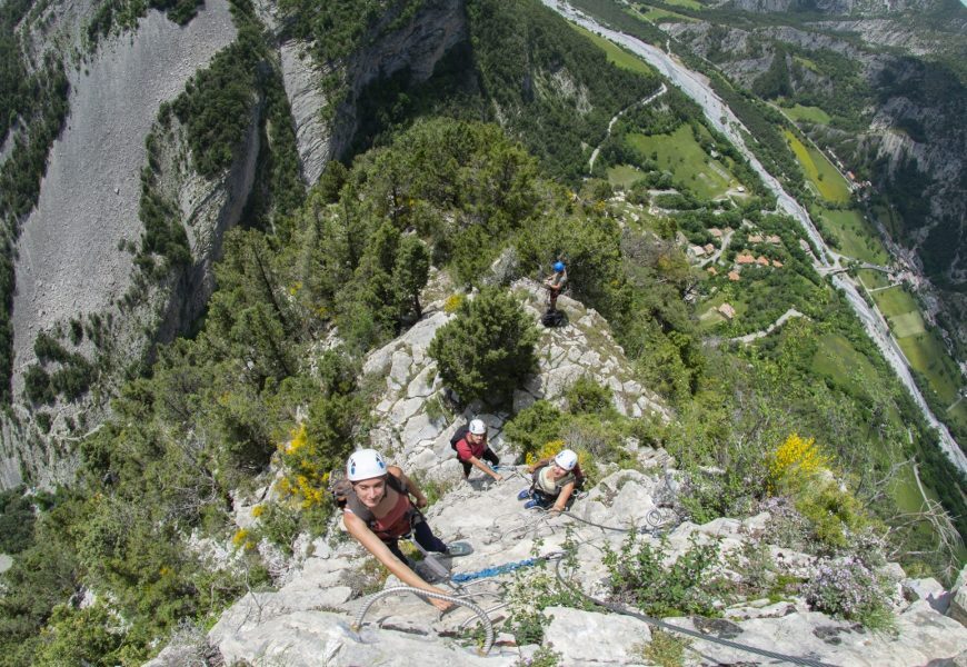 Via Ferrata de la Falaise de Meichira