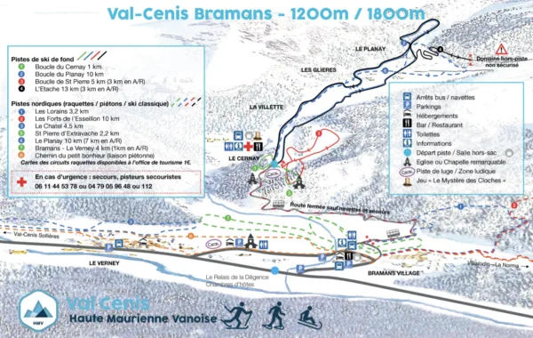 Ski de fond Le site nordique du Val d Ambin à Val Cenis Bramans 1