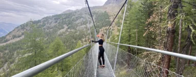 Passerelle de Randa randonnée