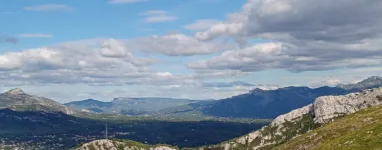 Randonnée et Trail Mont Carpiagne et Mont Saint Cyr par la Muraille de Chine