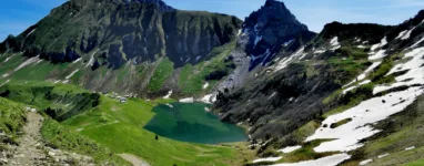 Randonnée Lac de Lessy Aiguille verte