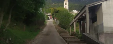 Courir en Corse Route des balcons depuis Prunete