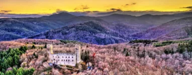 Randonnée Château de Haut Andlau au Château du Spesbourg