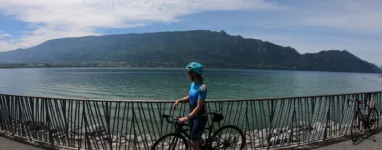 Itinéraire vélo le tour du lac du Bourget, Aix les bains.JPG