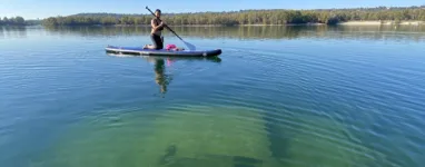 Spot de Paddle et Kayak au Parc de Miribel Jonage, à 15 minutes de Lyon
