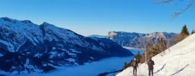 Randonnée Raquettes Neige Montagne de Sulens 1