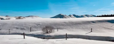 Raquettes neige lac de Guéry Auvergne
