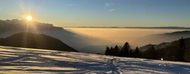 Itinéraire de ski de Randonnée au Molard, Suisse