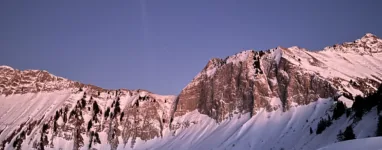 Itinéraire de ski de Randonnée au Molard, Suisse