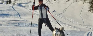 Station de ski de fond des Brasses, idéale pour le ski-joering