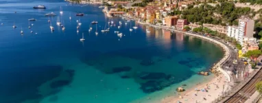Plage des Marinières à Villefranche sur Mer