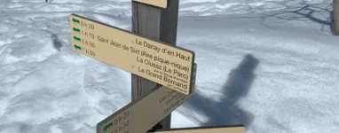 Raquettes sur la tête du Danay, depuis le grand bornand