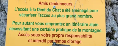 randonnee la dent du chat aix les bains