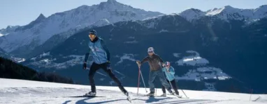 La plagne ski de fond 1