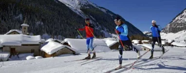 La plagne ski de fond 2