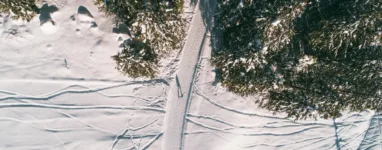 Ski de fond courchevel 4