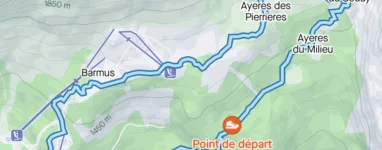 Randonnée Raquettes lac vert