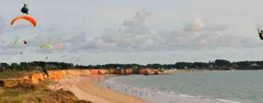 Plage de la Mine d'or parapente