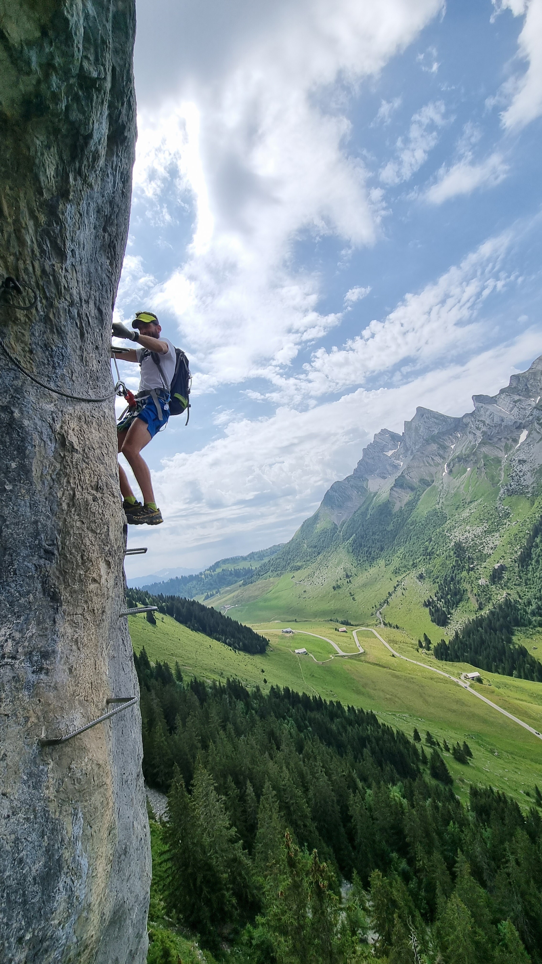 via ferrata la clusaz